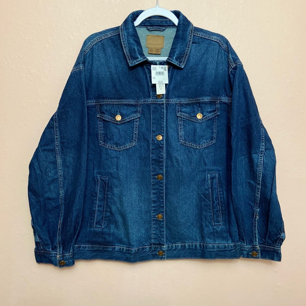American Eagle Ex-Boyfriend Denim Jacket - Picture 3 of 7
